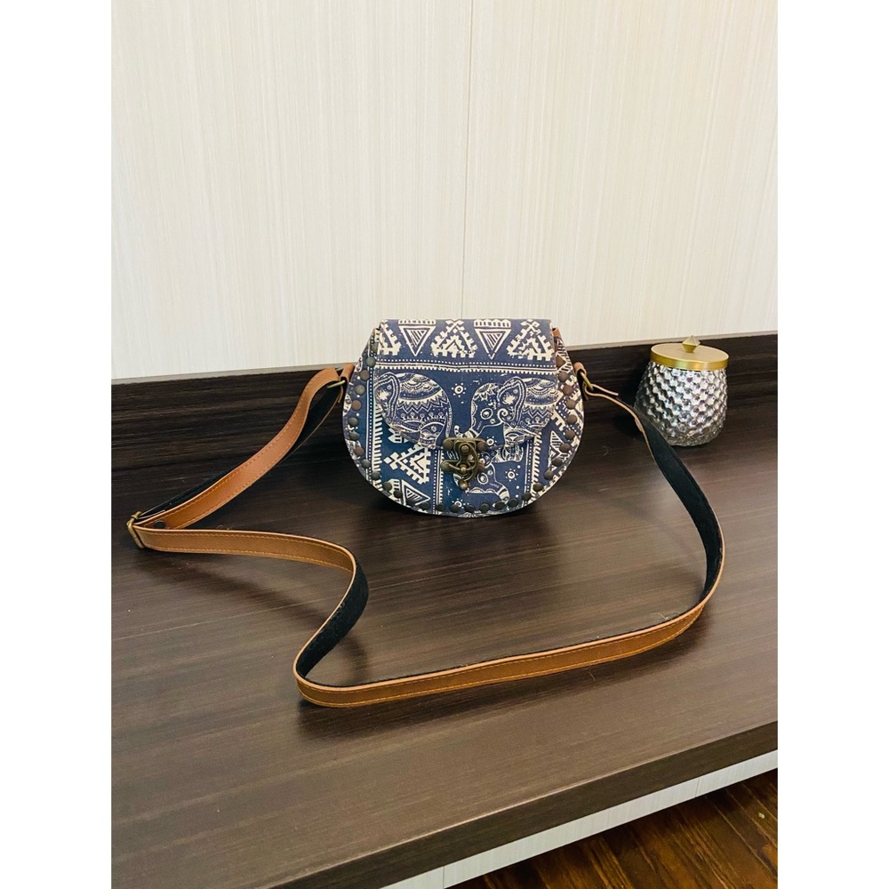 Boho Elephant Crossbody Bag